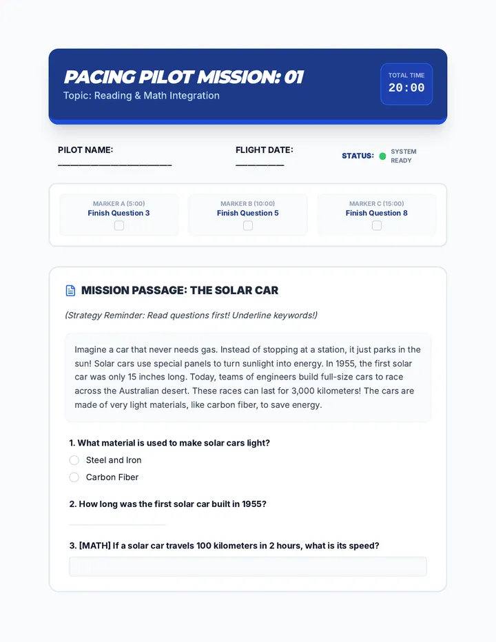 Pacing Simulation Test P1