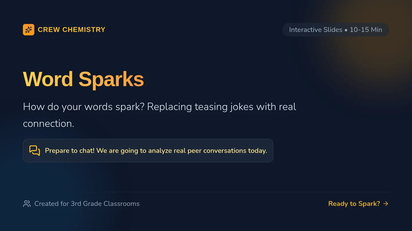 Word Sparks Slides