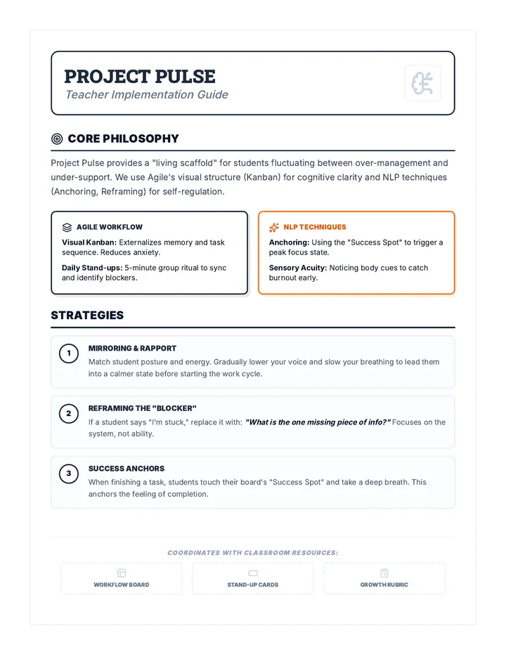 Project Pulse Teacher Guide