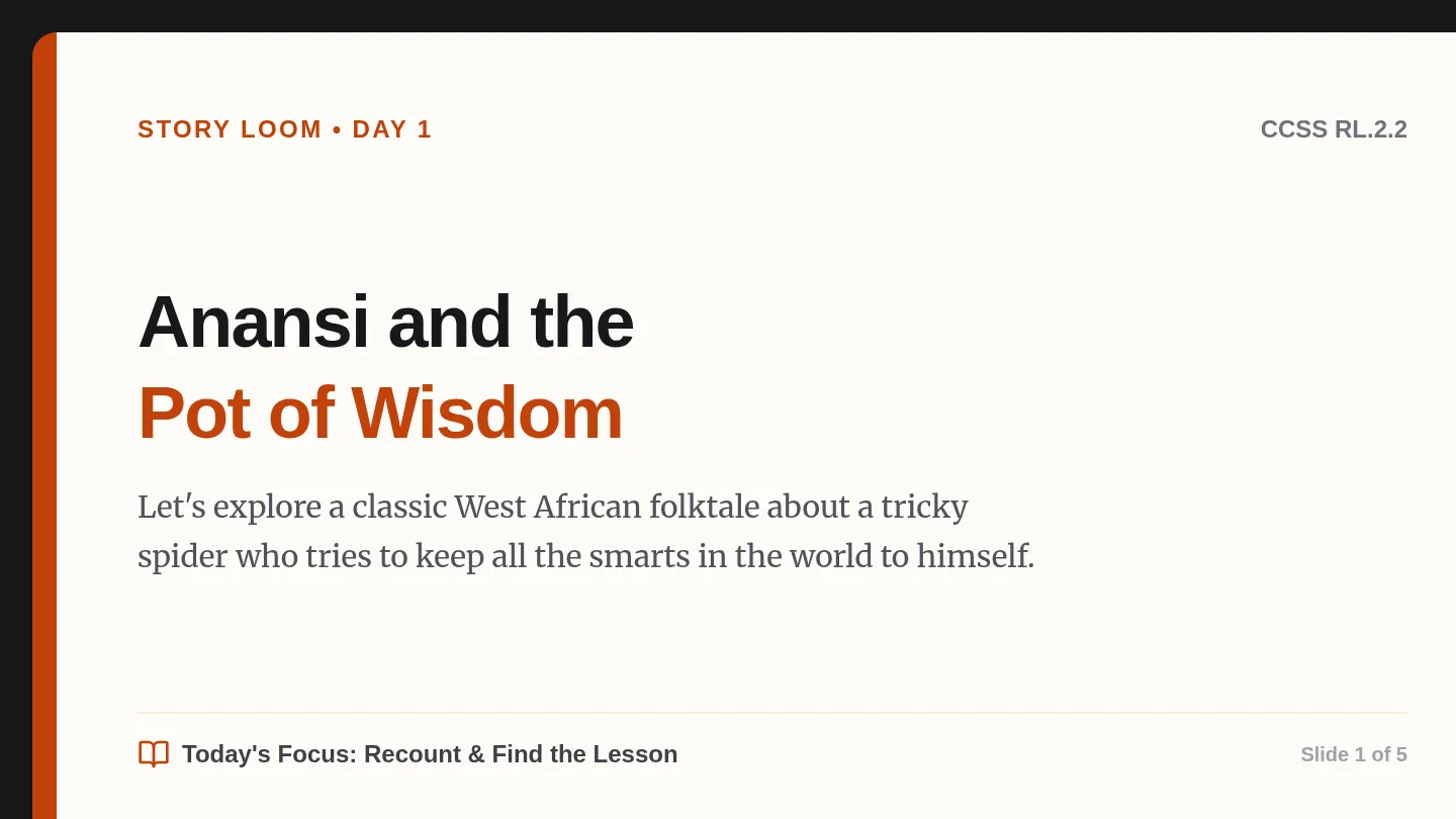 Anansi Web Slides