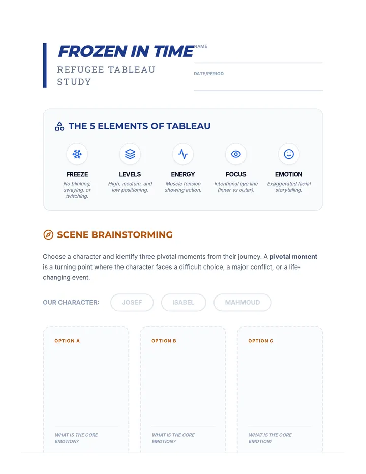 Refugee Tableau Handout v2