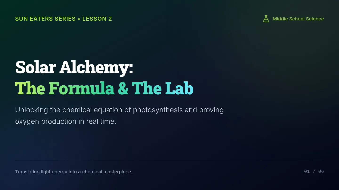 Solar Alchemy Slides