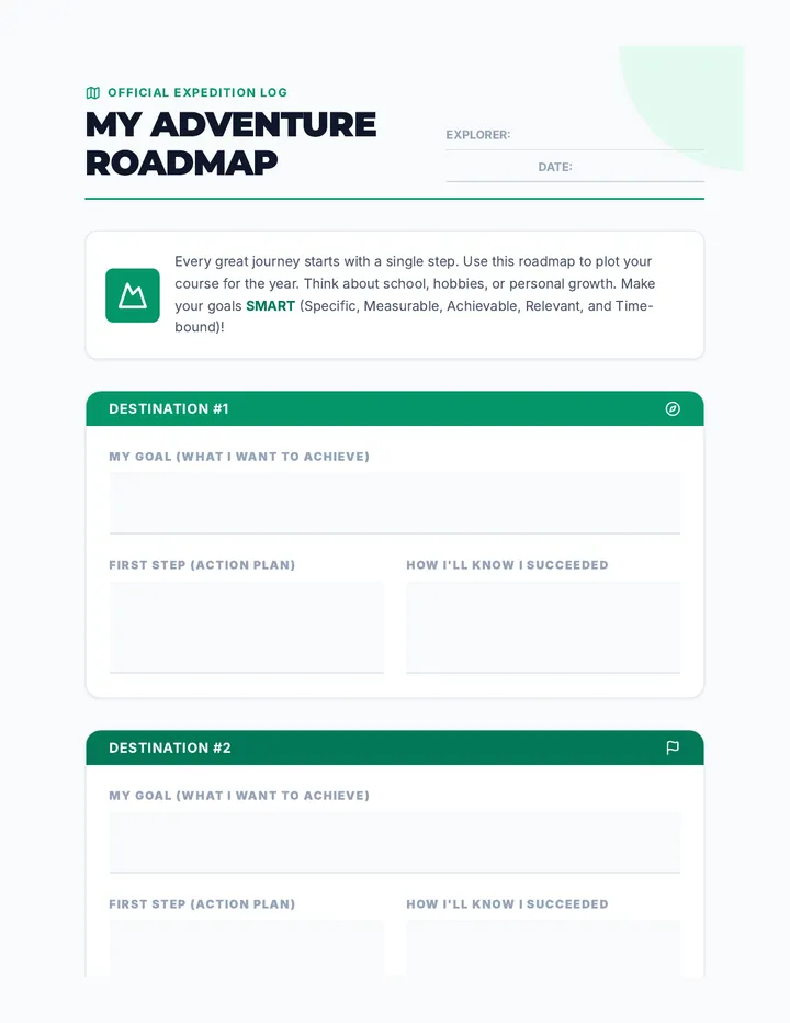 Goal Setting Worksheet