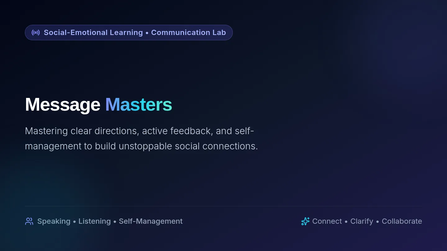 Message Masters Slides