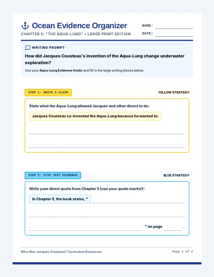 Ocean Evidence Organizer