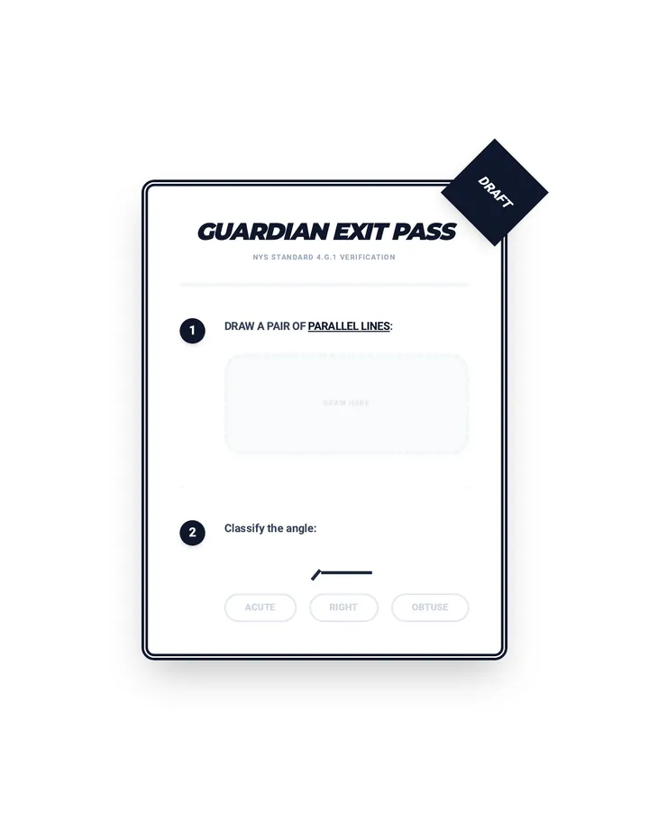 Geometry Guardians Exit Ticket