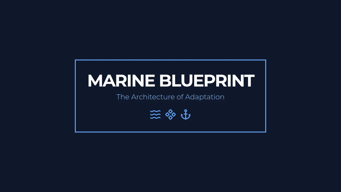 Marine Blueprint Slides