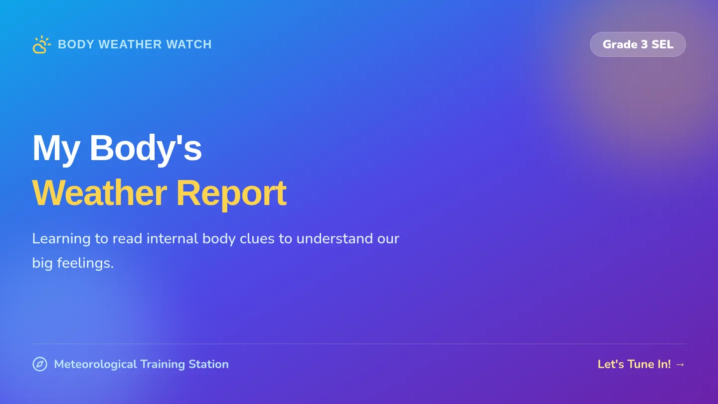 Bodys Weather Report Slide Deck