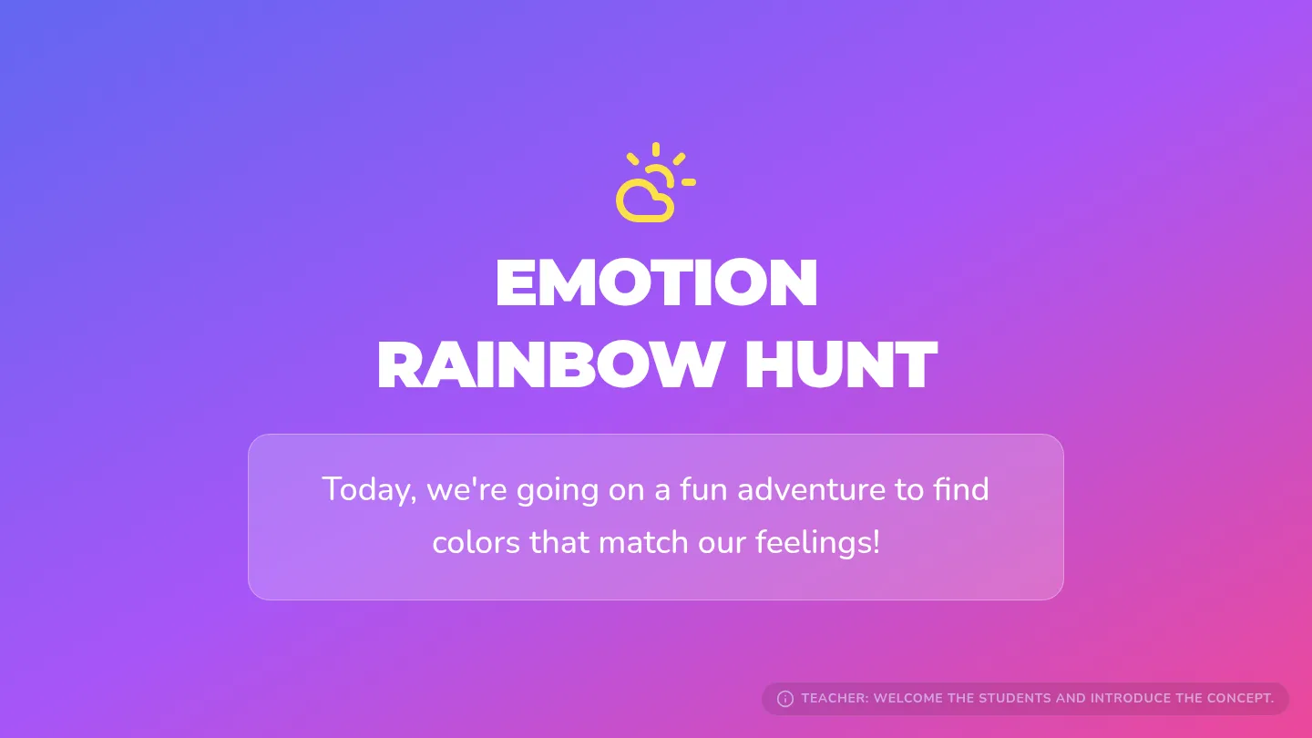 Rainbow Hunt Slide Deck