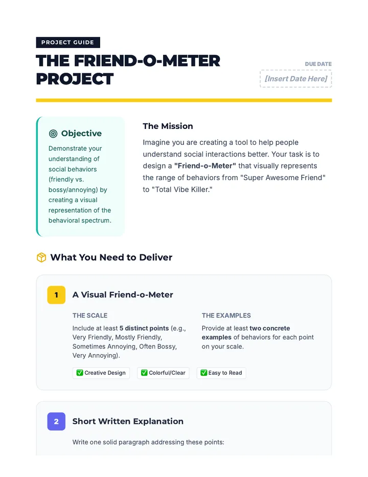 The Friend-o-Meter Project Guide