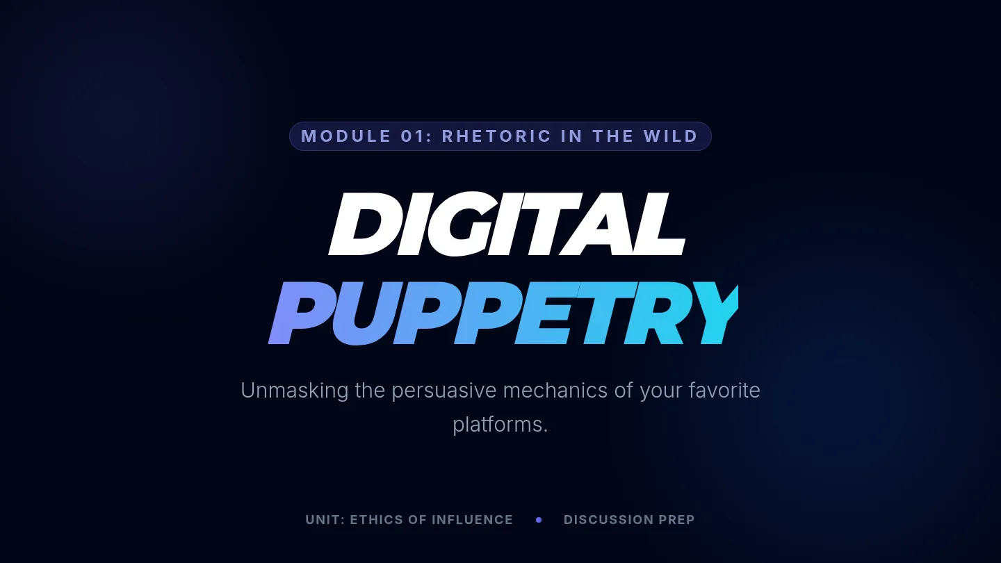 Digital Puppetry Slides