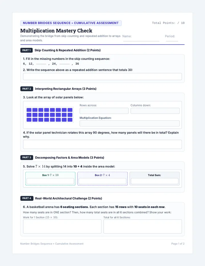 Mastery Check Assessment