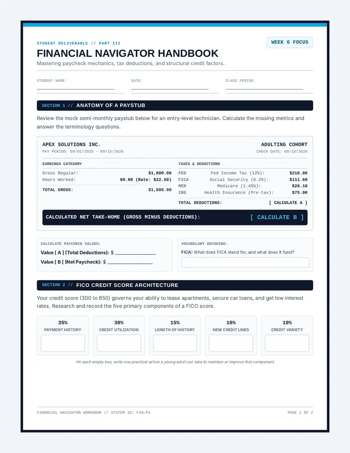 Financial Navigator Handbook