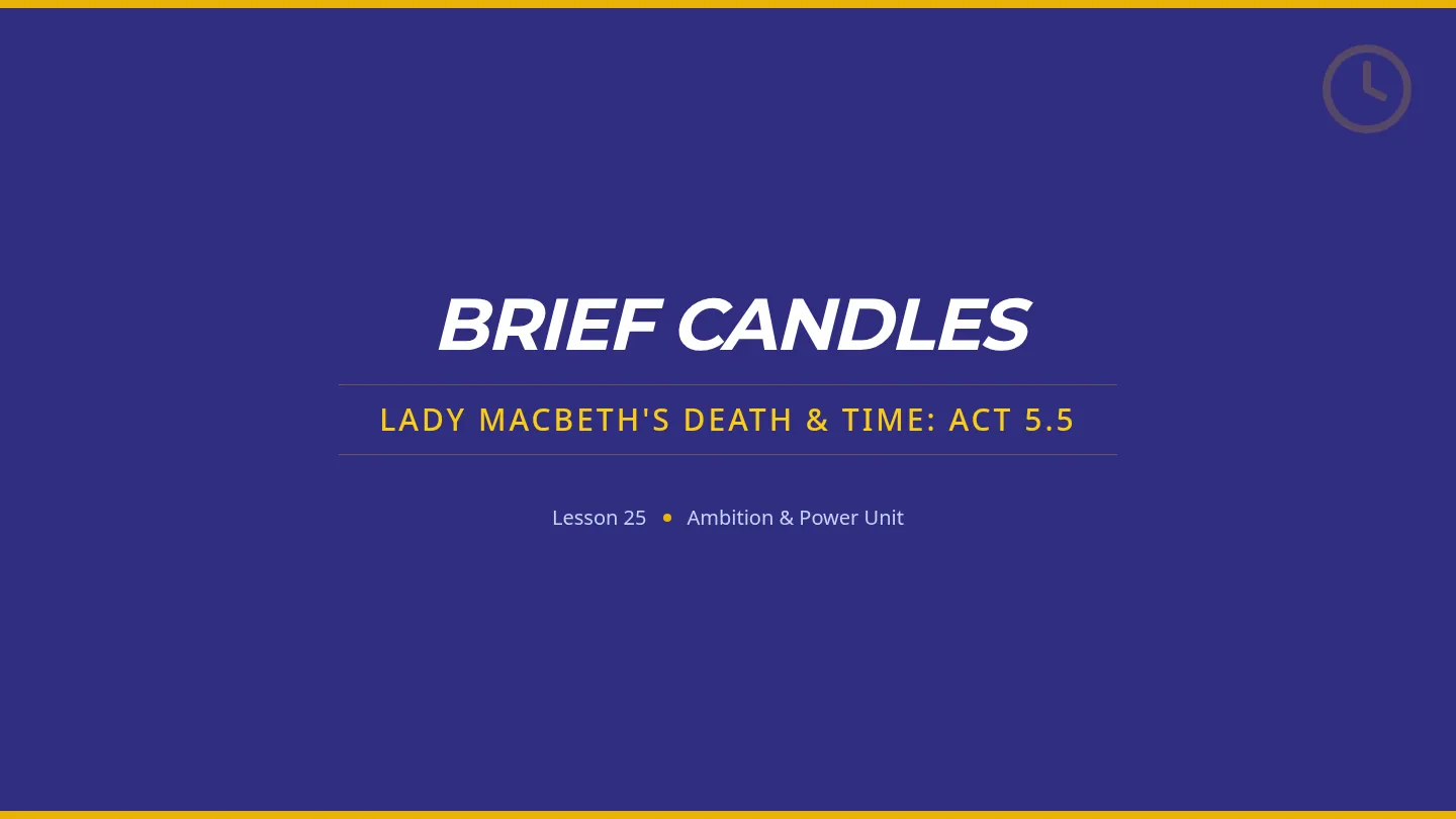 Brief Candles Slides