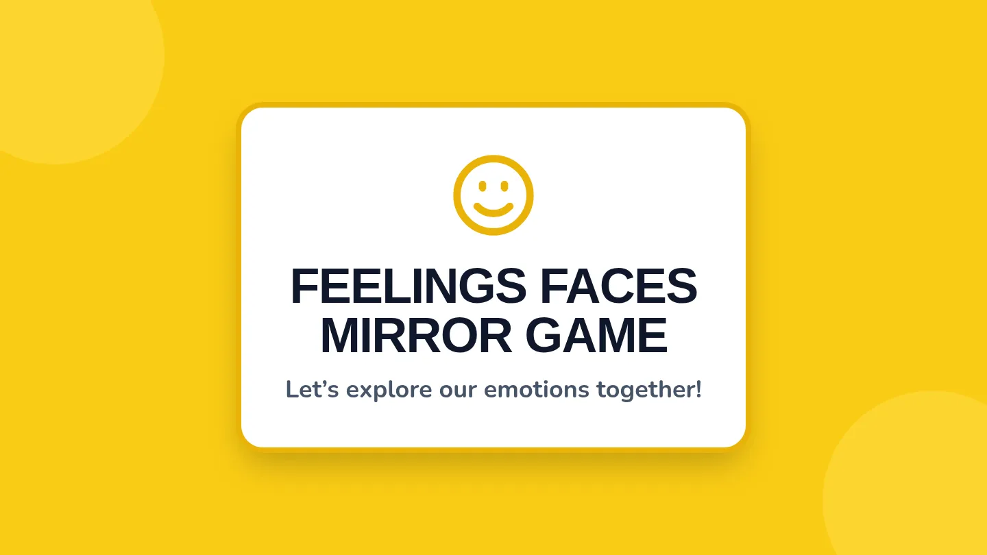Feelings Faces Slides
