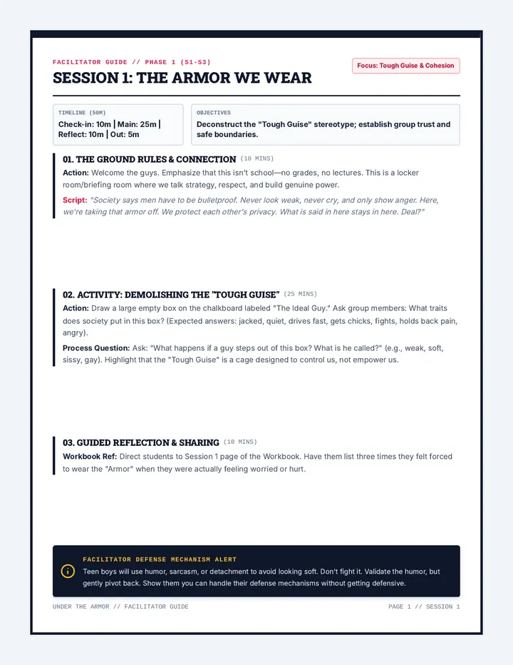 Phase One Facilitator Guide