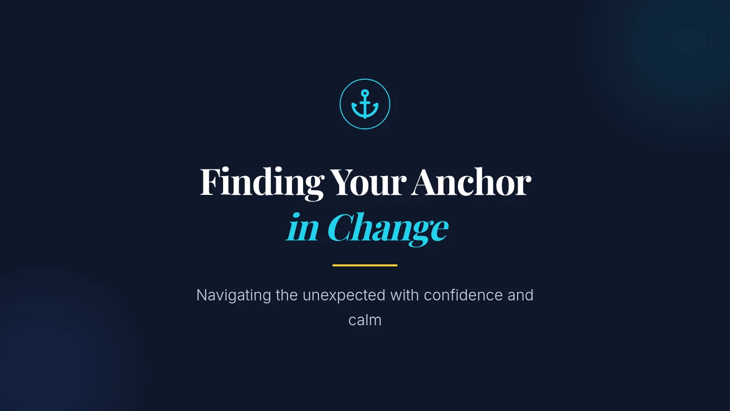Finding Your Anchor Slides