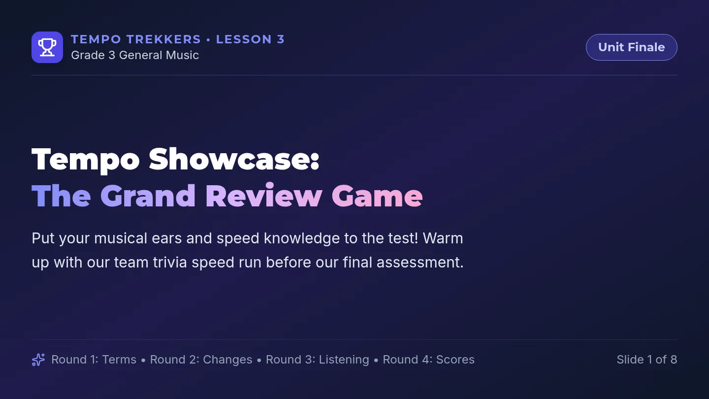 Tempo Showcase Slides
