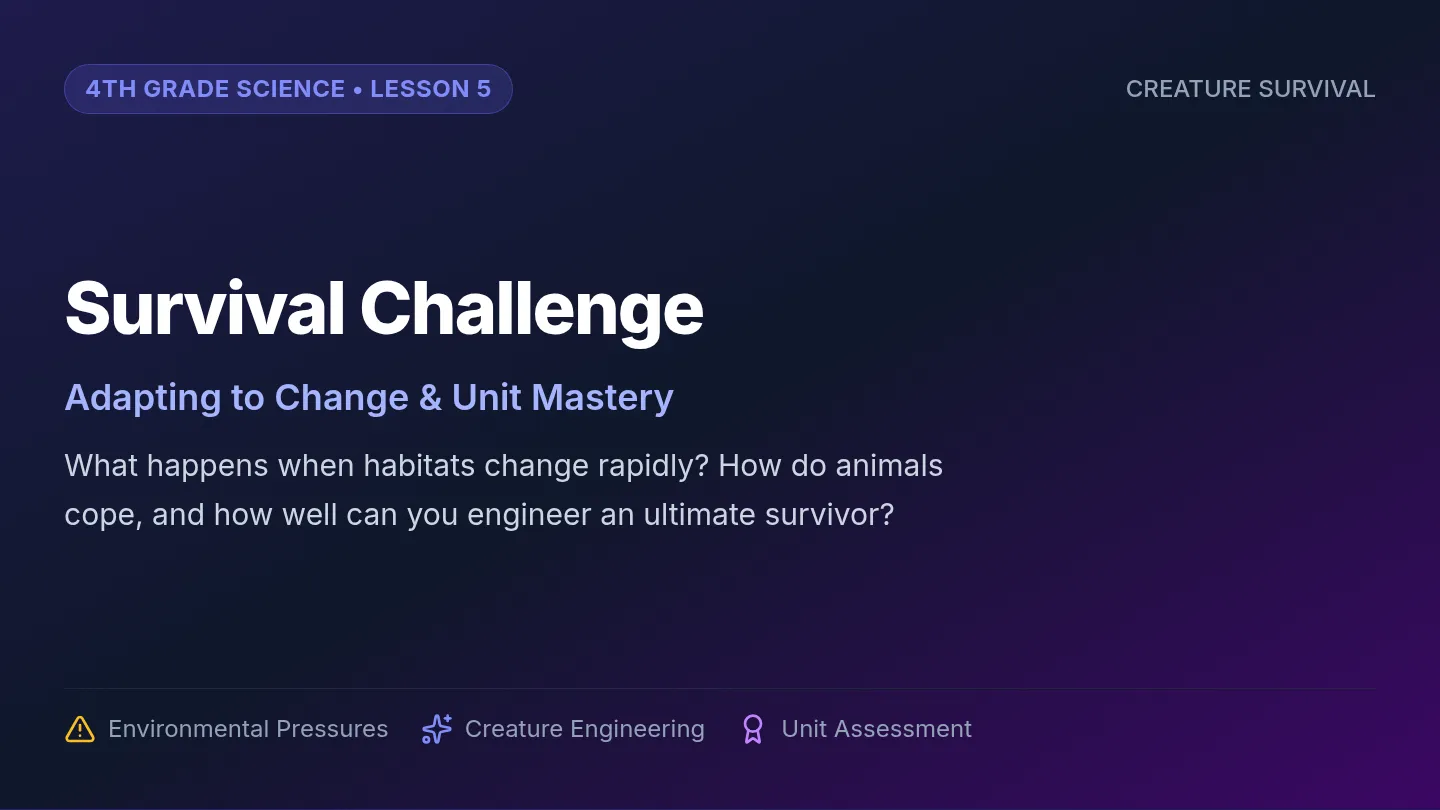 Survival Challenge Slides