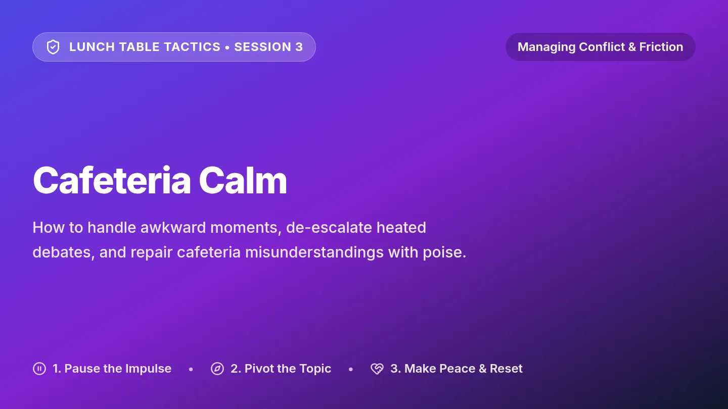 Cafeteria Calm Slides