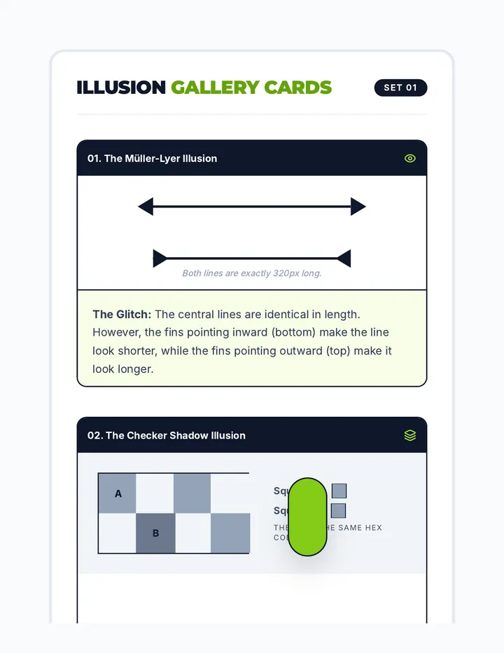 Illusion Gallery Cards