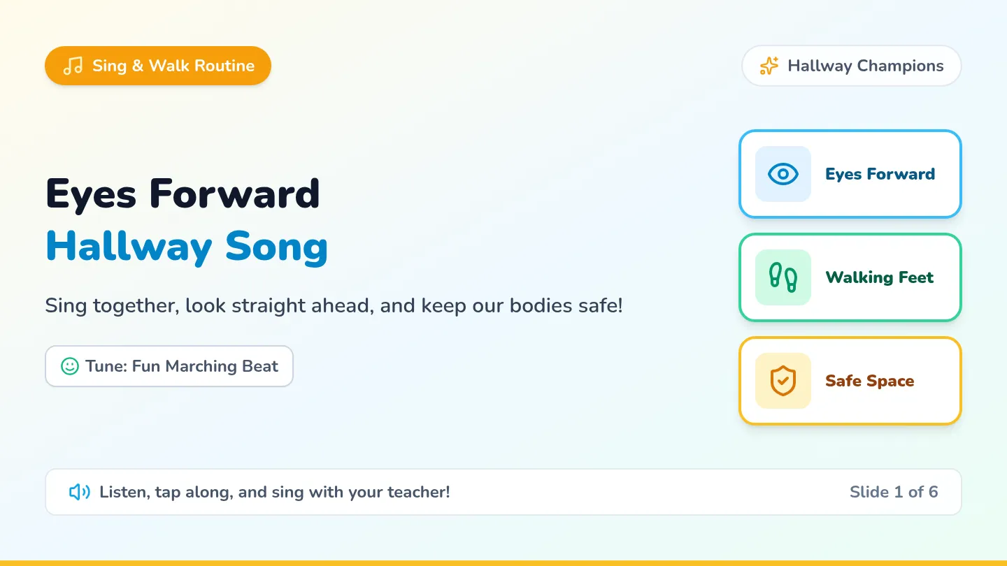 Hallway Song Slides