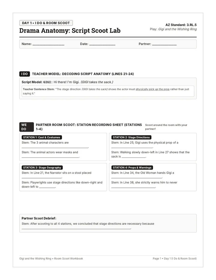 Wishing Ring Activity Booklet