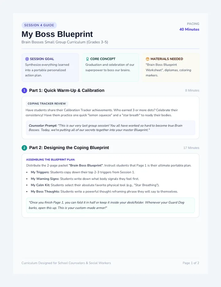 Boss Blueprint Guide
