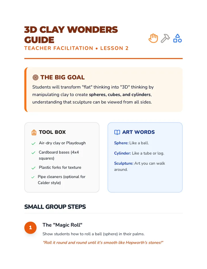 Clay Wonders Guide