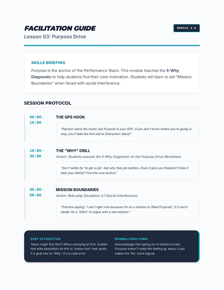 Mastery Facilitation Guide 3.0