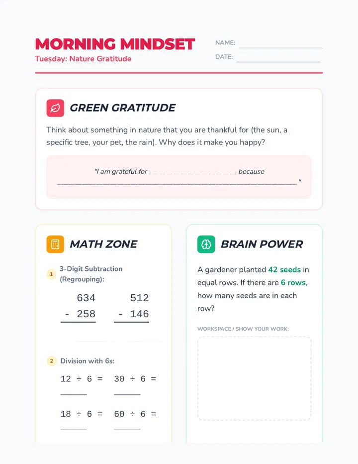 Tuesday Week 3 Worksheet