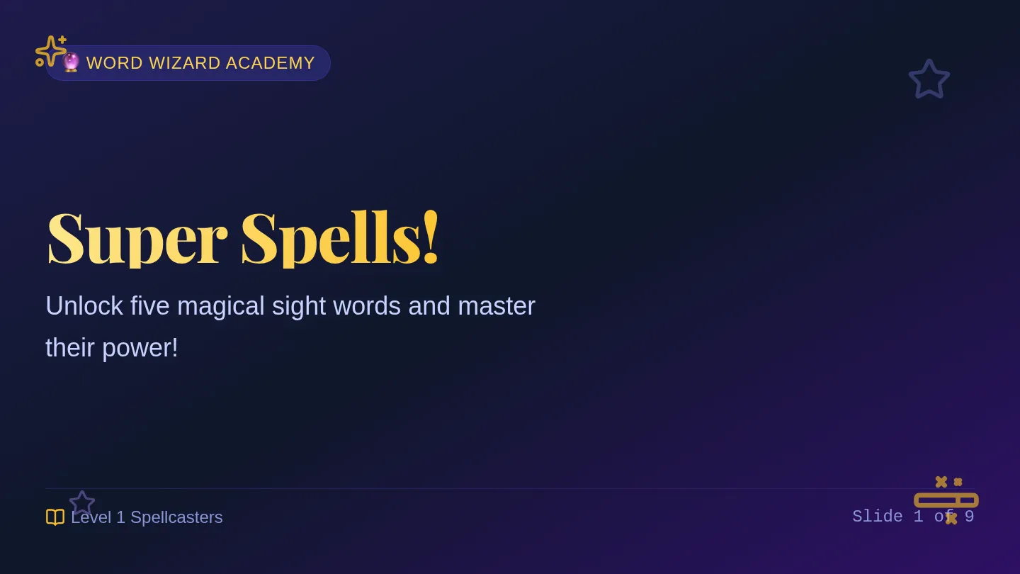 Word Wizards Presentation Slides