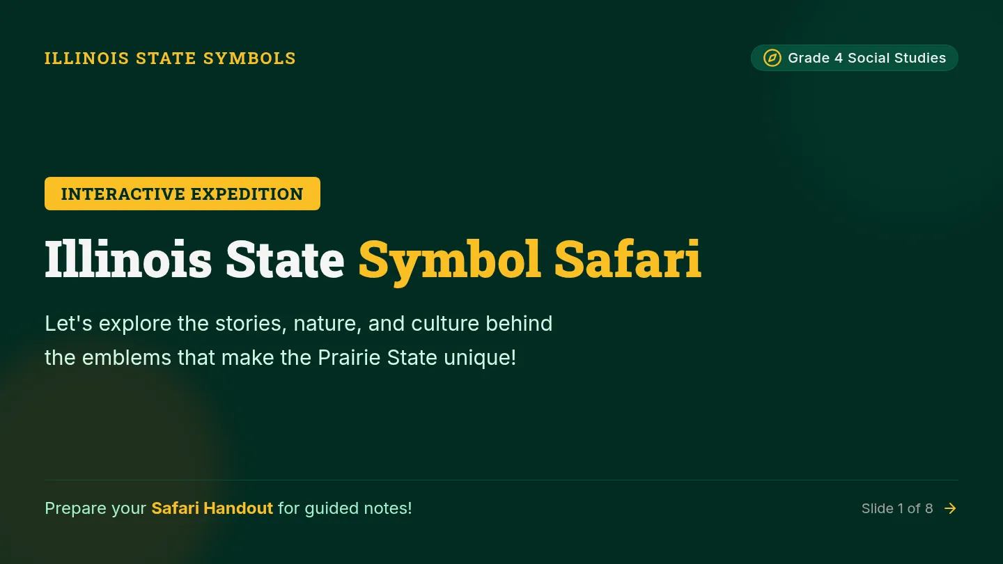Symbol Safari Slides