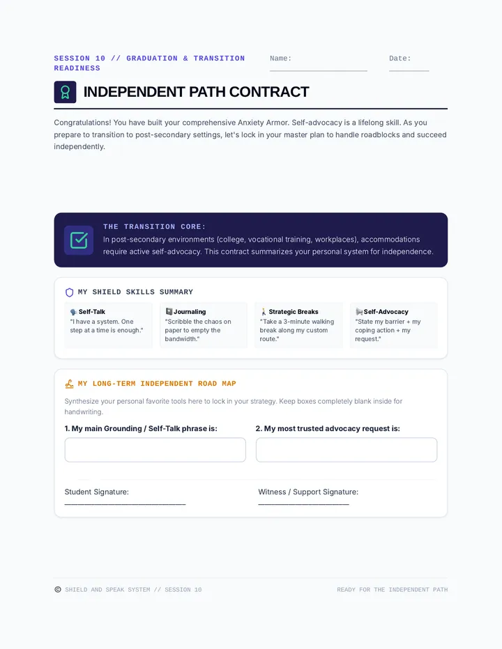 Independent Path Contract