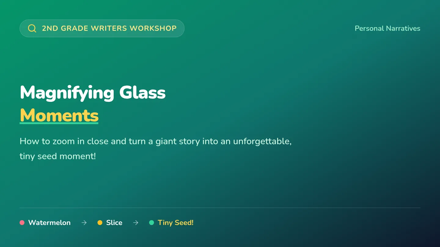 Magnifying Glass Slide Deck