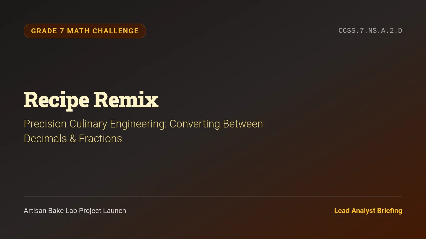 Recipe Remix Slides