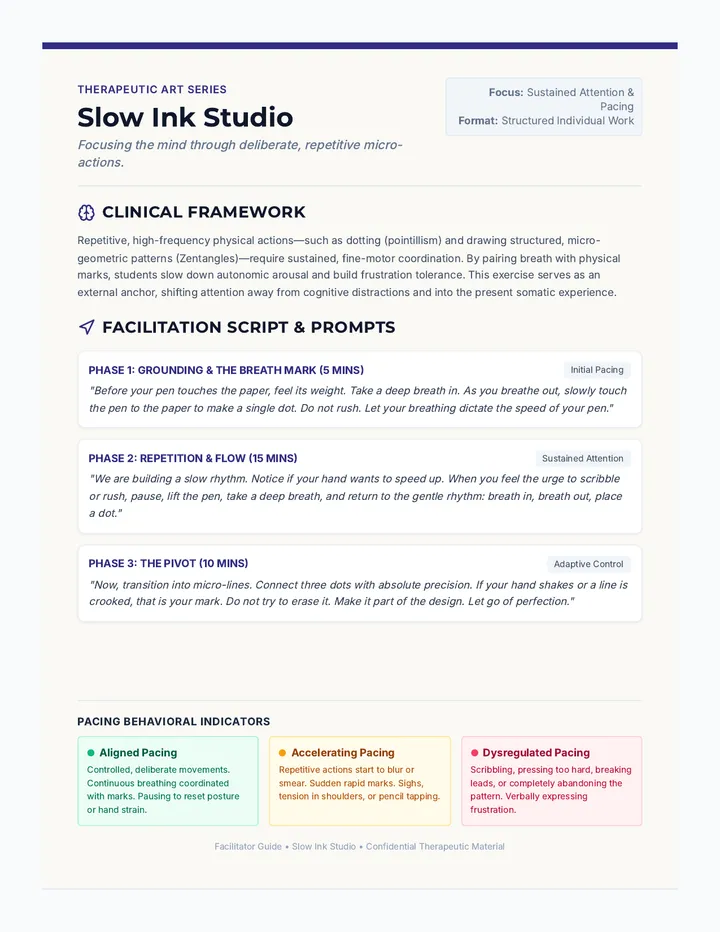 Slow Ink Facilitator Guide