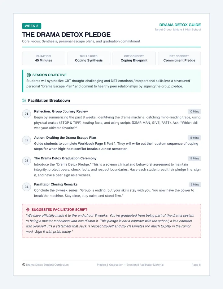 Week 8 Educator Guide