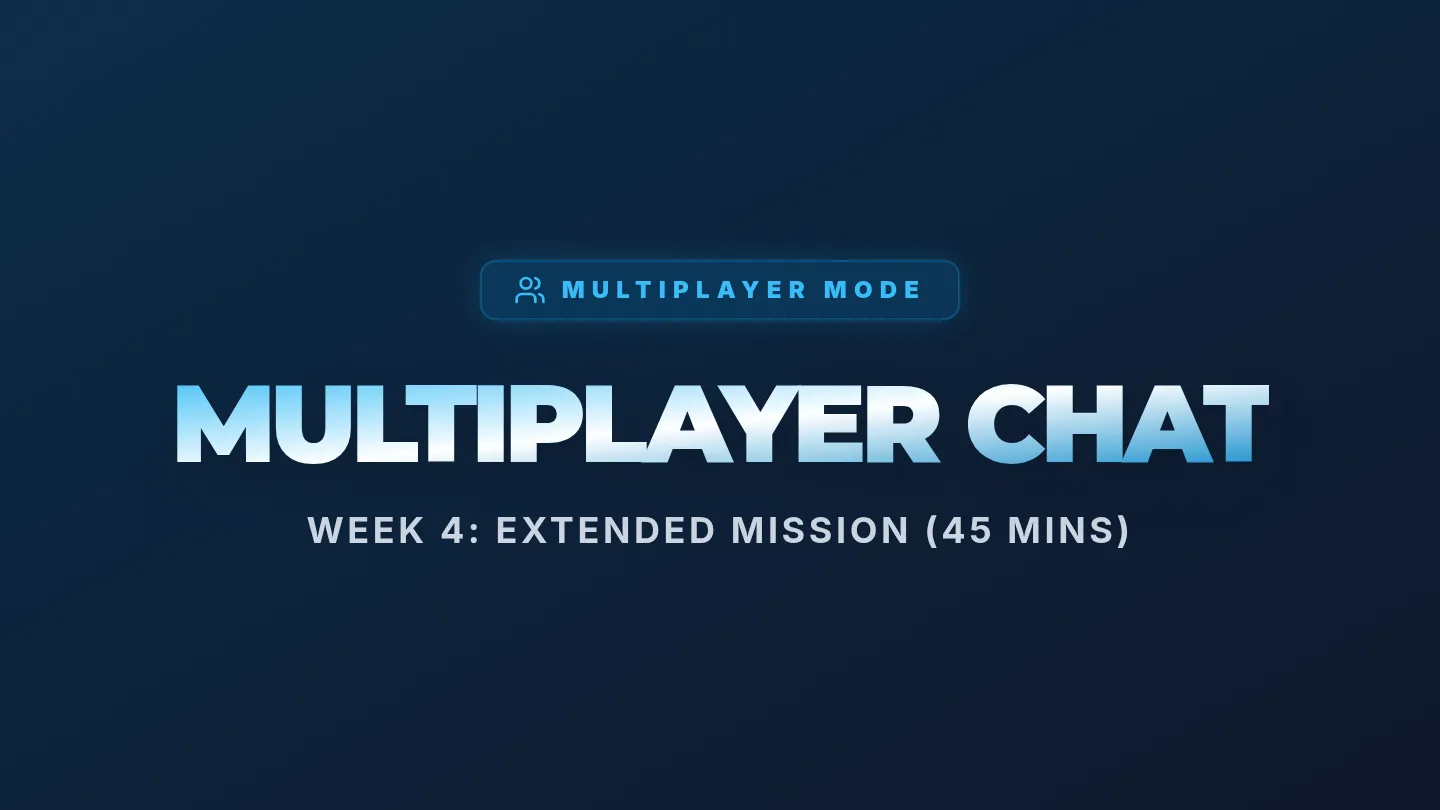 Week 4 Multiplayer Slides