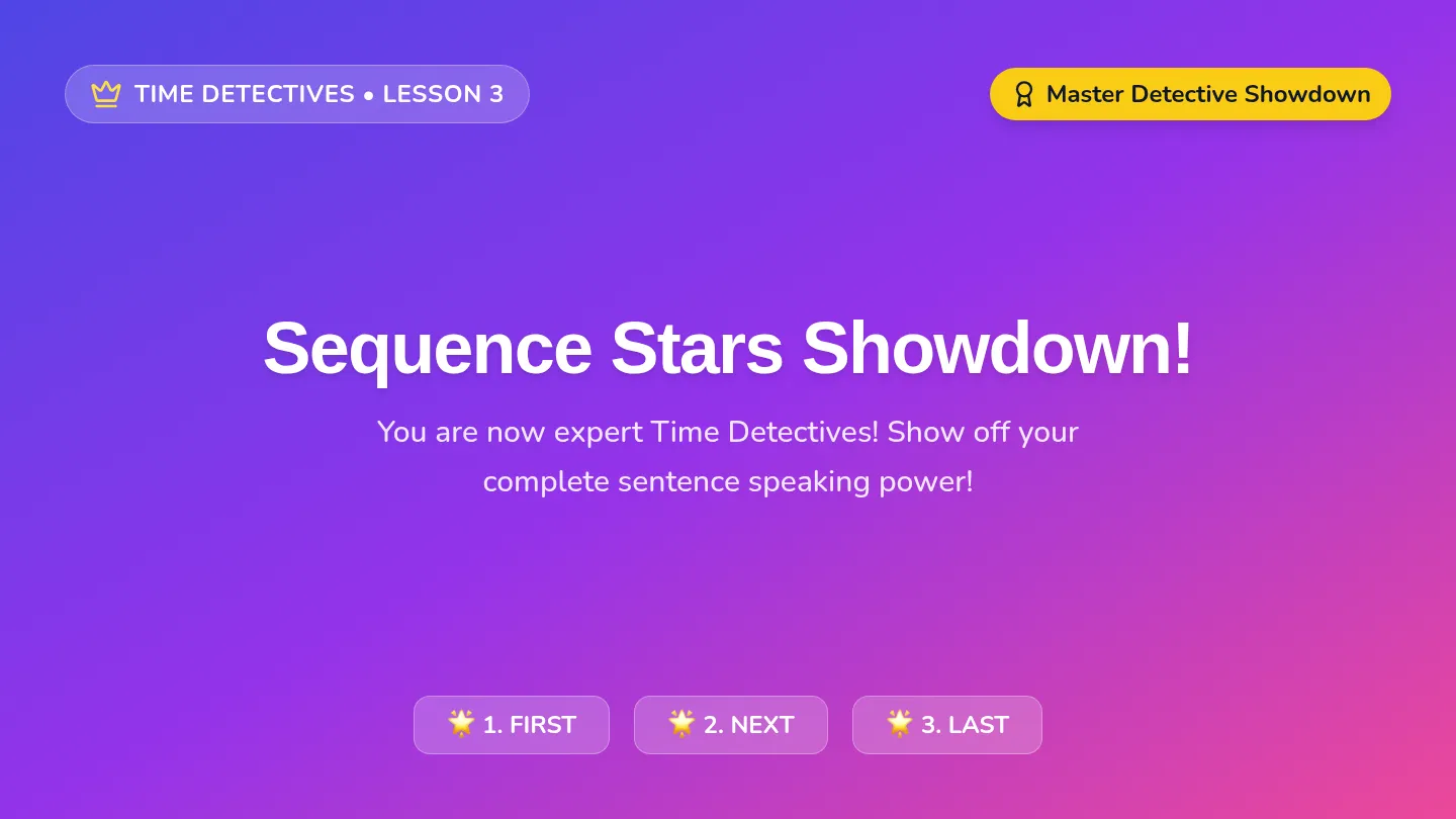 Sequence Stars Slides