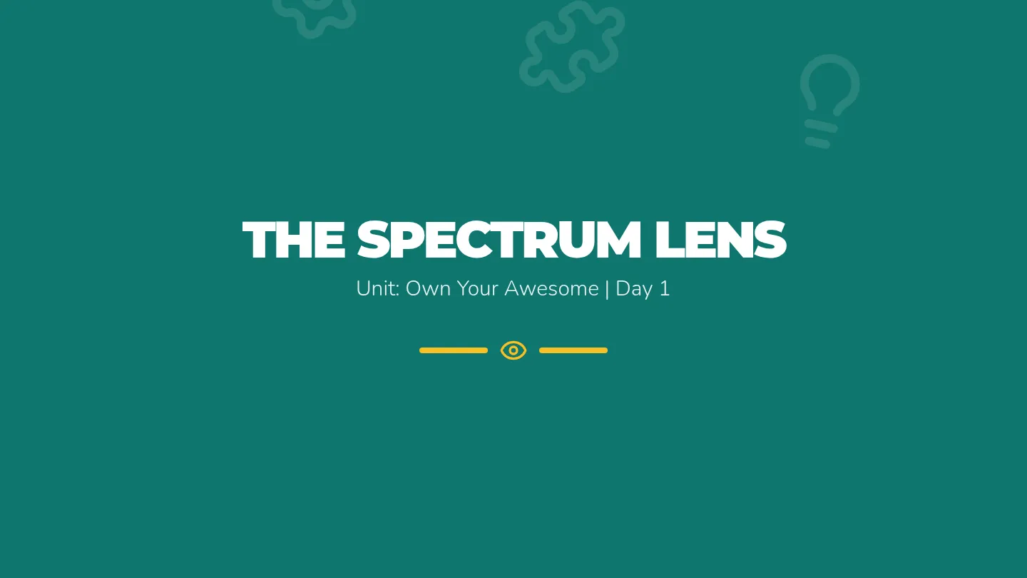 Spectrum Lens Slides