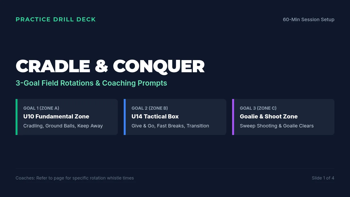 Cradle Conquer Drill Slides