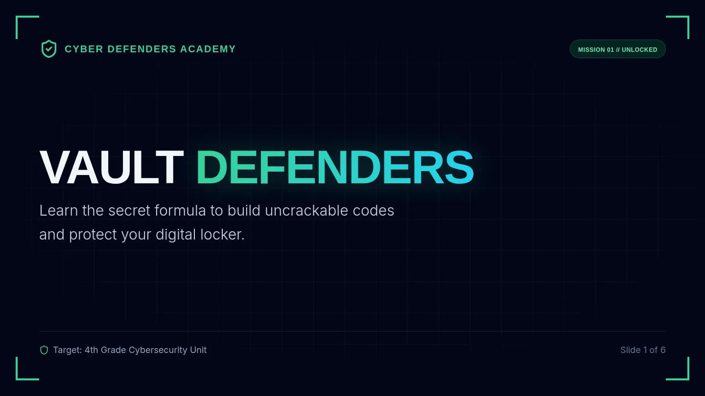 Vault Defense Slides