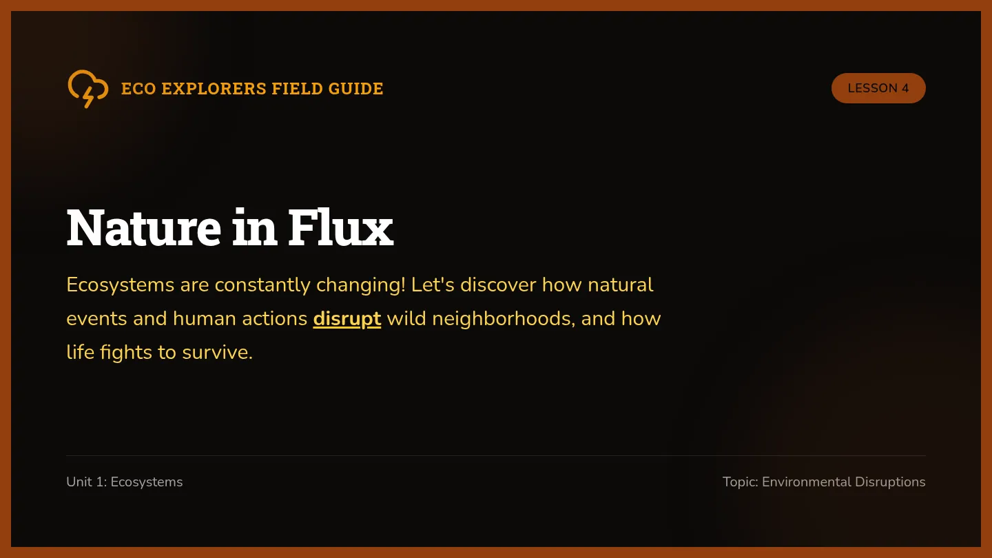 Nature in Flux Slides