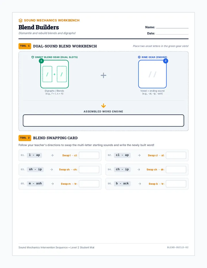 Blend Builders Student Mat