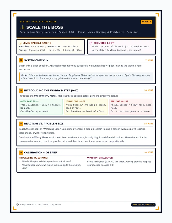 Scale Boss Facilitator Guide