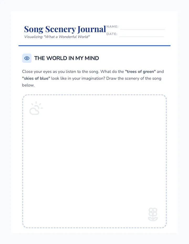 Song Scenery Journal