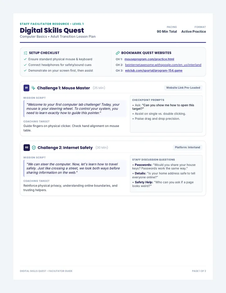 Digital Quest Facilitator Guide