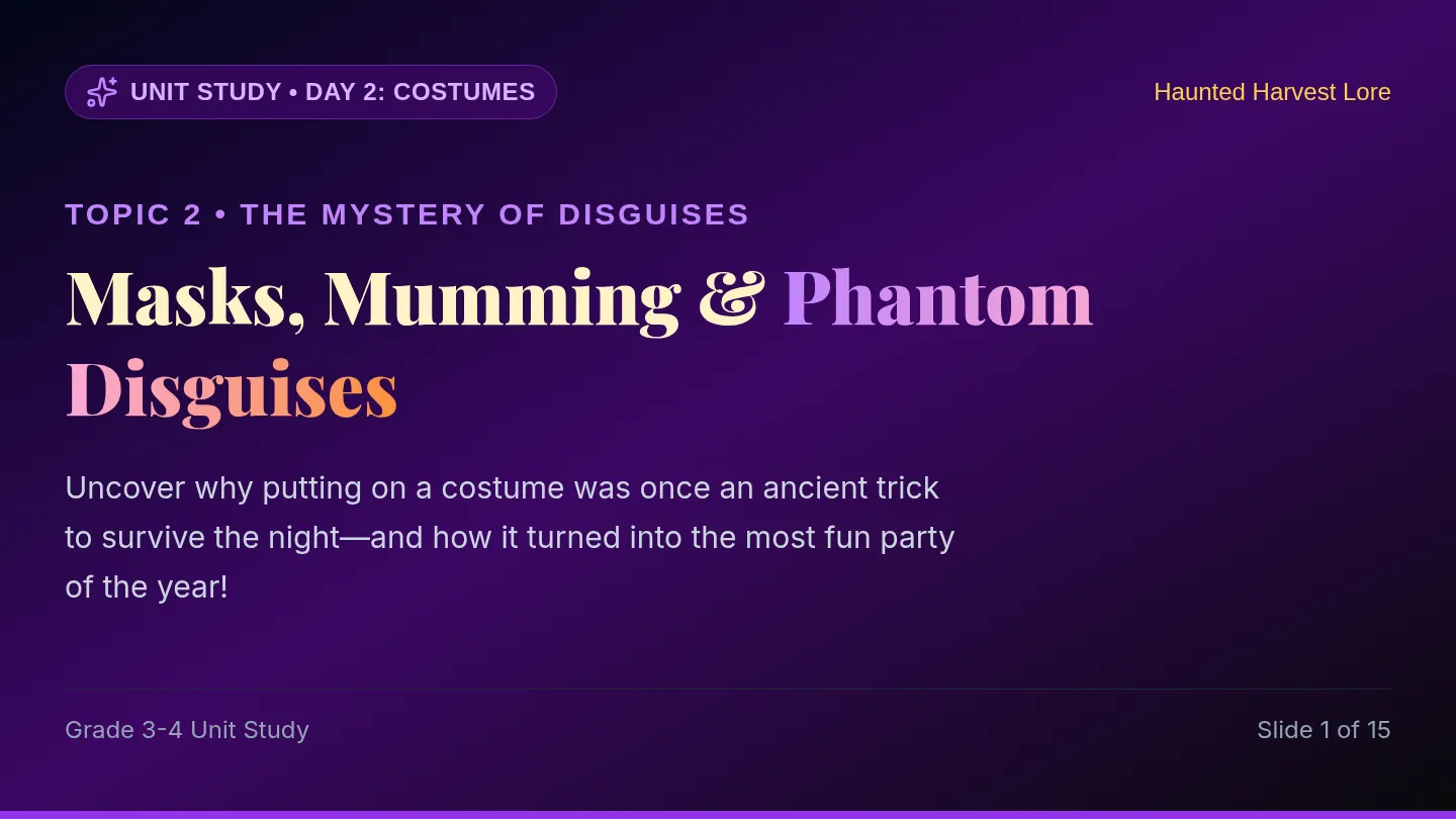 Phantom Masquerade Slides