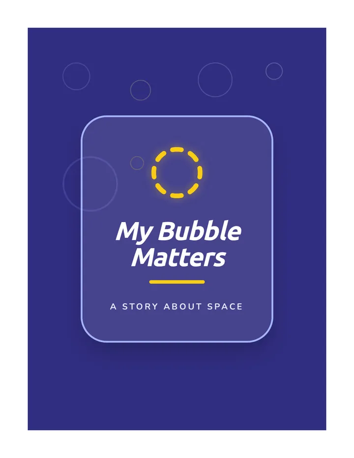 Personal Space Storybook 'My Bubble Matters'